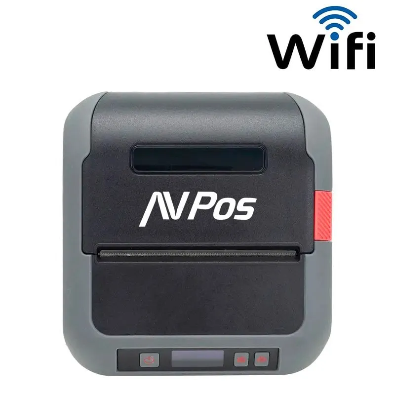 Stampante termica portatile Wi-Fi AVPos MLP900W con display OLED e batteria da 2500 mAh