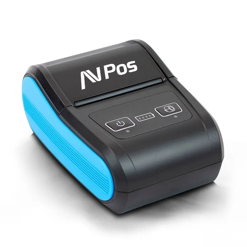 Stampante termica portatile Bluetooth AVPos MP580R con batteria a lunga durata e alta risoluzione
