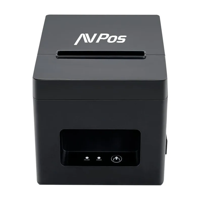 Stampante termica Ethernet/USB AVPos TC21 con taglio automatico e ricezione di avvisi ad alta velocità