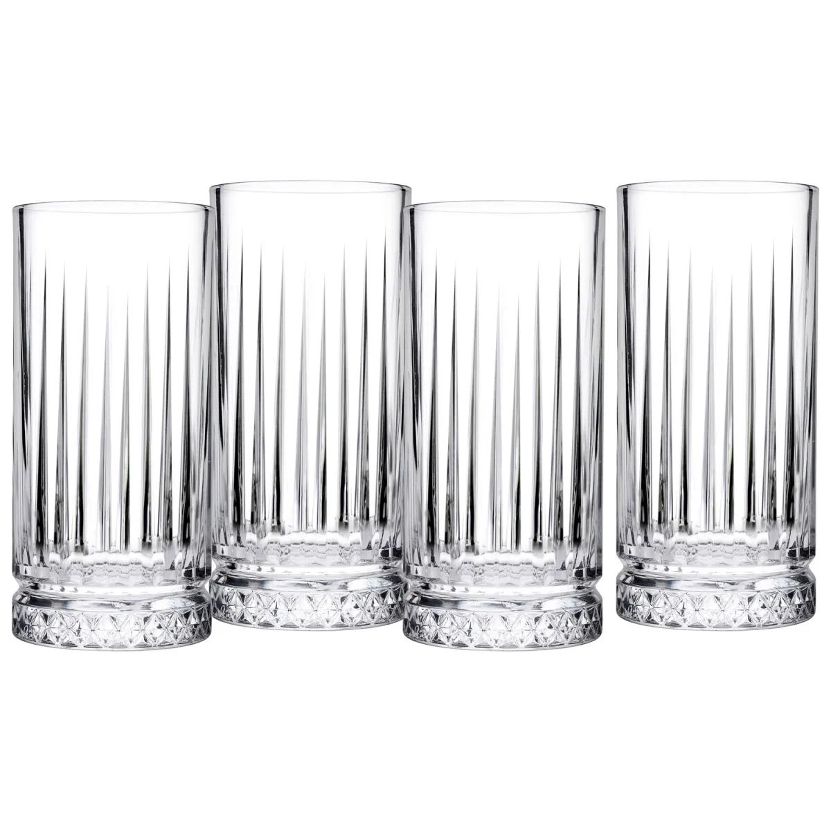 4x creaTable Elysia - long drink 4 pz; 280 ml, 14 cm (H); trasparente; 4 pz. / Pacco