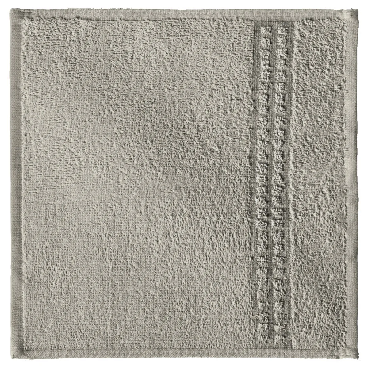 10x PULSIVA Asciugamano ospite Paros; 30x30 cm (LxL); grigio; 10 pz. / Pacco