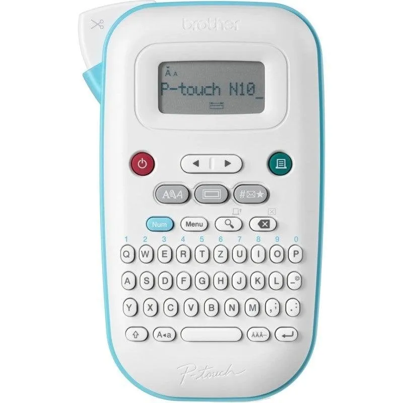 Stampante termica portatile Brother PT-N10 con tastiera QWERTY e display LCD