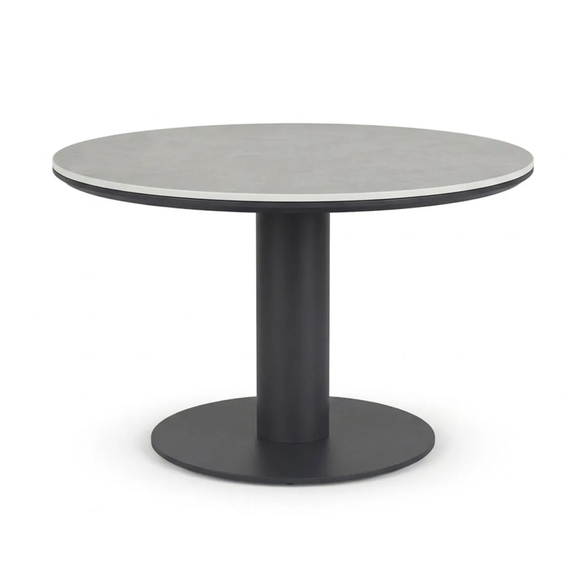Barths Porto - Round Dining Table Ø 150 cm; 130x130x130x74 cm (LxLxØxH); antracite