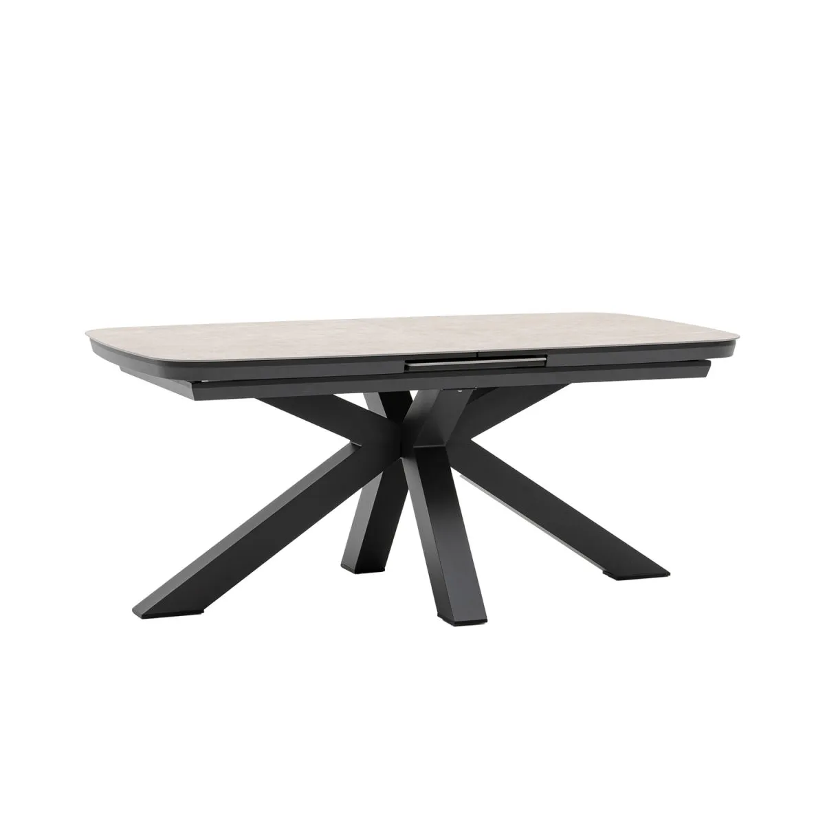 Barths Tavolo da esterno allungabile Torino 180/220x100 cm; 100x220x76 cm (LxLxH); antracite