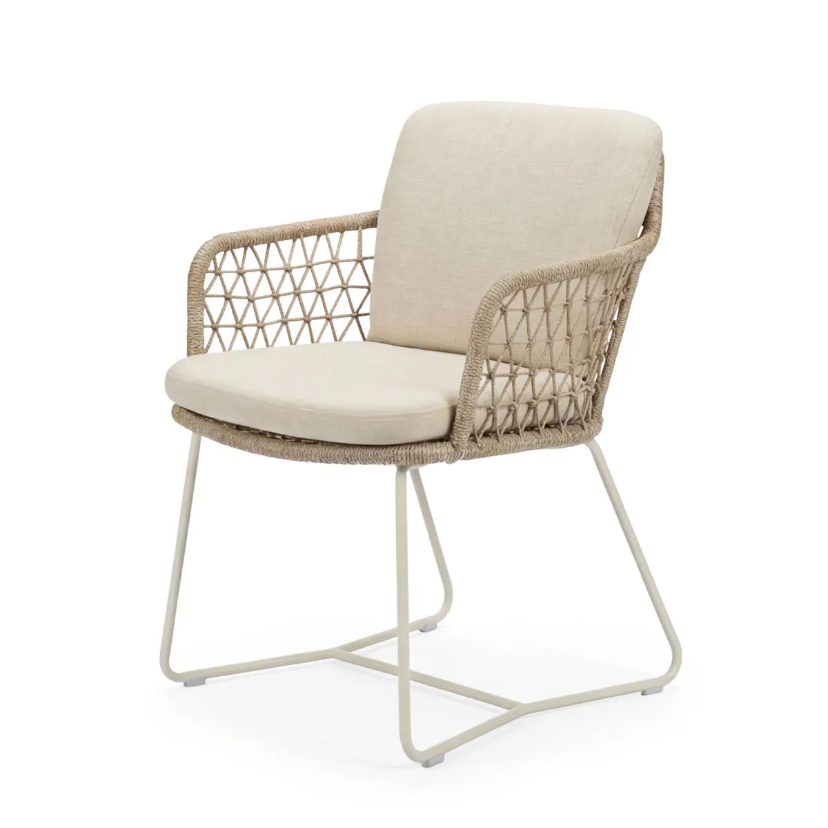 6x Barths Ravello - Dining Chair; 65x59x84 cm (LxPxH); sabbia; 6 pz. / Pacco