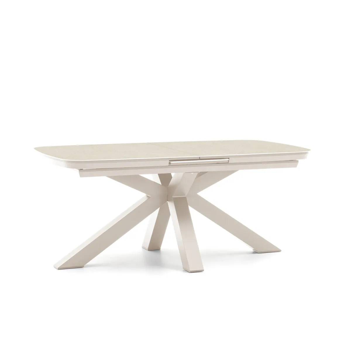 Barths Tavolo da esterno allungabile Torino 180/220x100 cm; 100x220x76 cm (LxLxH); sabbia