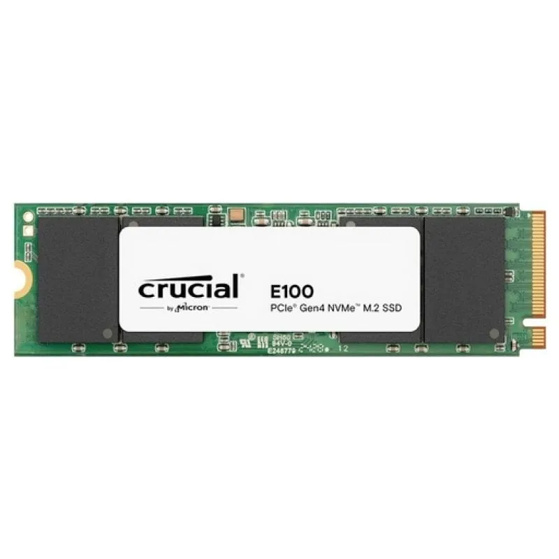 SSD Crucial E100 da 480 GB M.2 PCIe 4.0 4700 MB/s NVMe