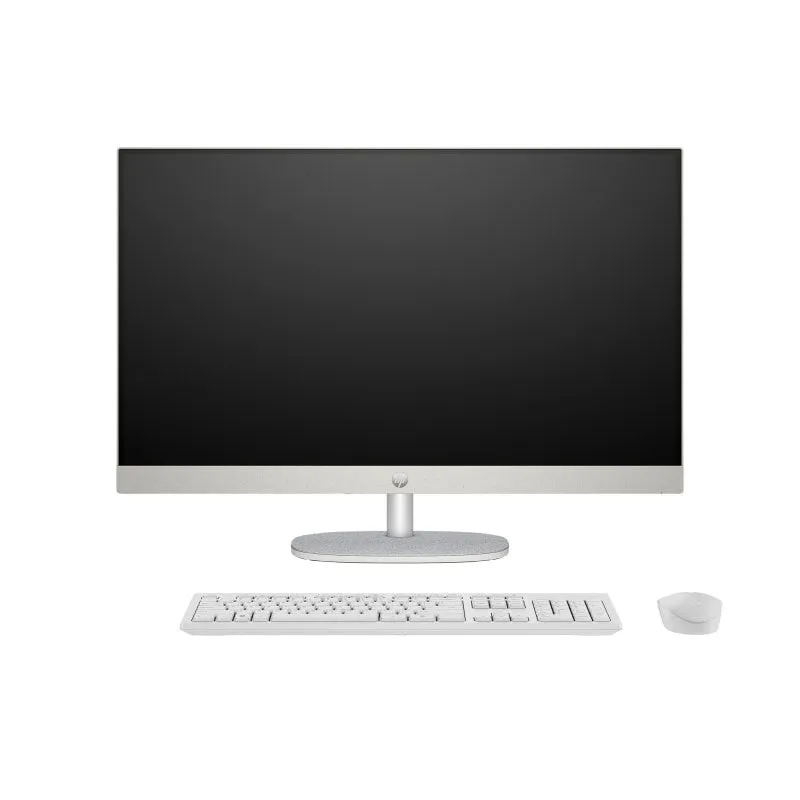 PC desktop HP 27-cr0077ns i5-1335U 16 GB 1 TB SSD IPS FHD Wi-Fi 6 BT 5.3 Bianco