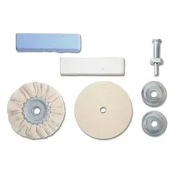 Tampone lucidatura set 5 Pz per trapani (D.35x10mm) 485200
