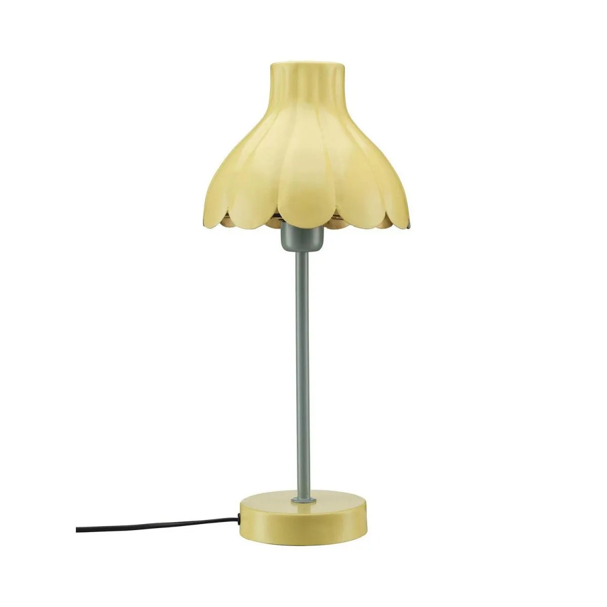 PR Home Lampada da tavolo Wera; 47x20x47 cm (LxLxH); giallo