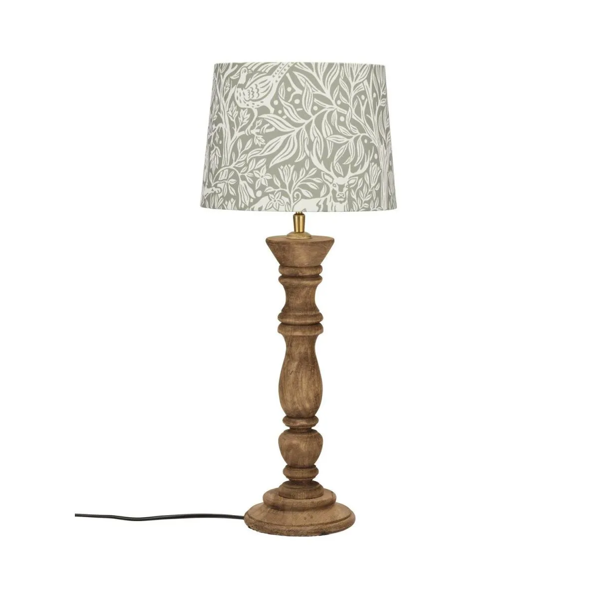 PR Home lampada da tavolo Lodge; 59x25x59 cm (LxLxH); marrone