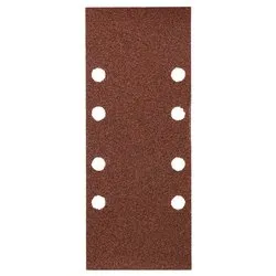 Set fogli abrasivi carta preforata levigatrici orbitali 10 pz (93x230 mm grana P120) 818212
