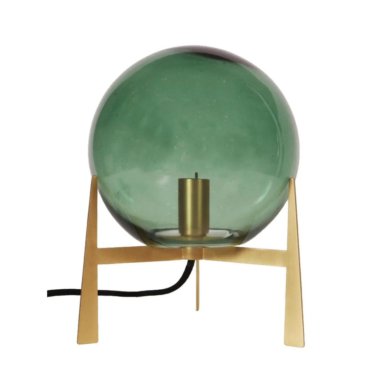 PR Home Lampada da tavolo Milla; 28x22x28 cm (LxLxH); verde