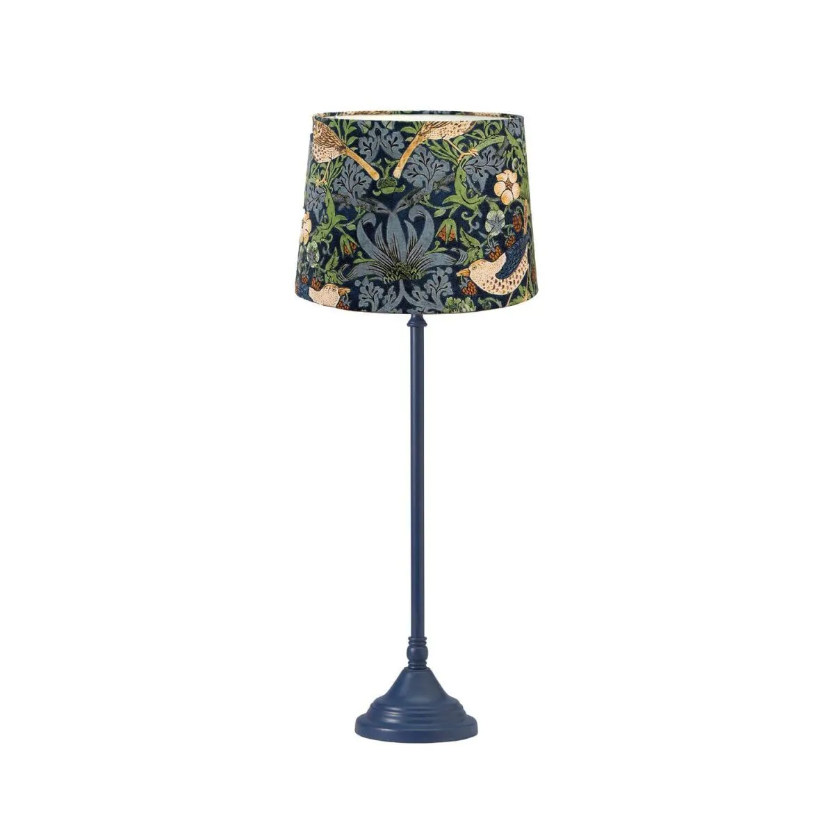 PR Home Lampada da tavolo Tove; 57x20x57 cm (LxLxH); blu/multicolore; struttura blu
