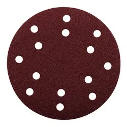 Set dischi abrasivi carta levigatrici roto orbitali 5 pz (D.150 mm grana P80) QUICK STICK 492008