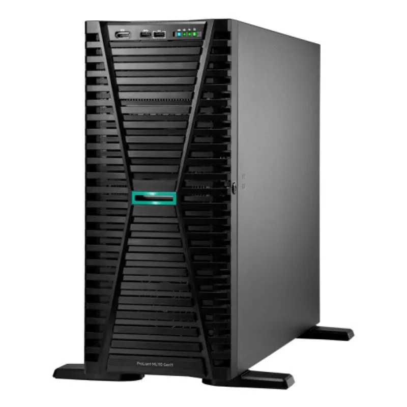 Server tower HPE Xeon Silver 4510 da 64 GB e 960 GB di SSD DDR5-SDRAM RAID RPS