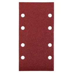 Set fogli abrasivi carta preforata levigatrici orbitali 5 pz (93x185 mm grana P40) QUICK STICK 818304