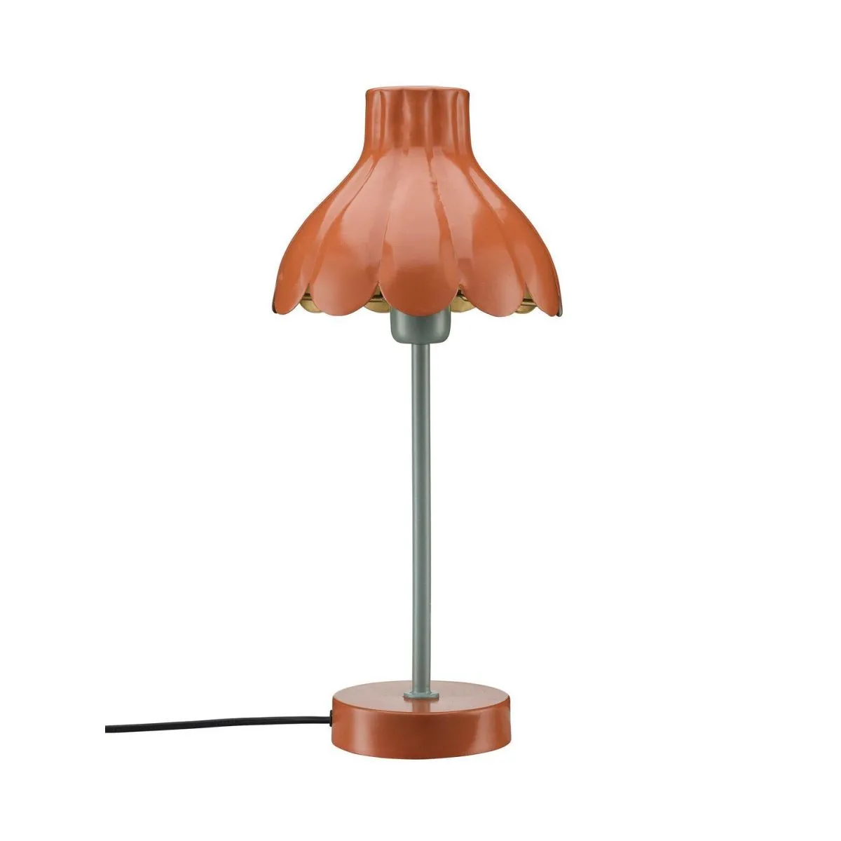 PR Home Lampada da tavolo Wera; 47x20x47 cm (LxLxH); arancione