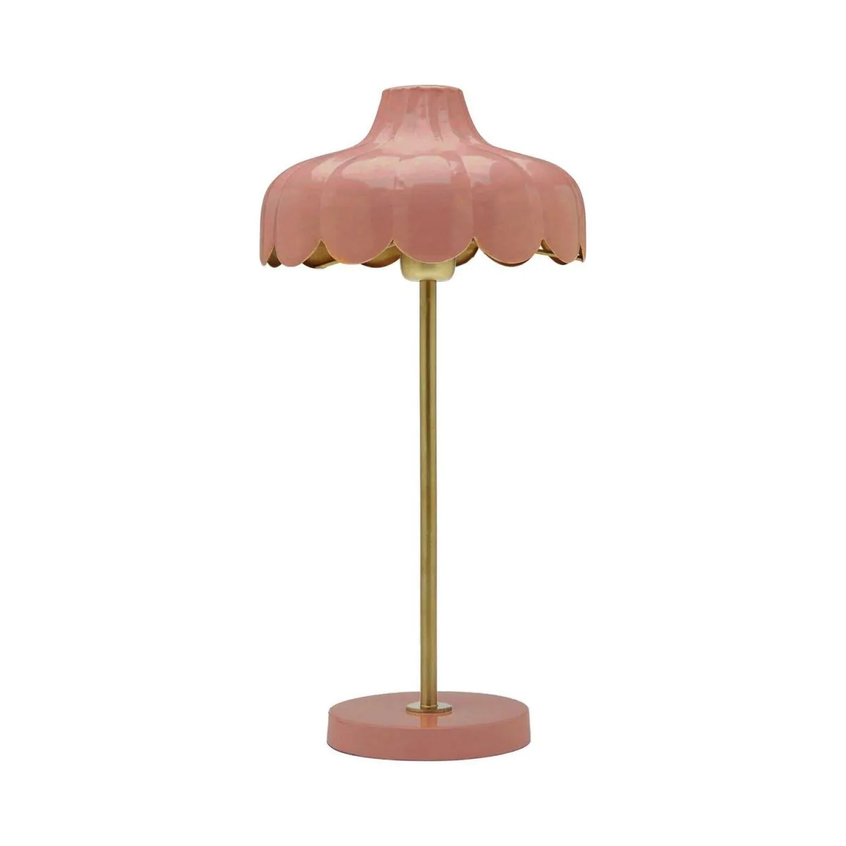 PR Home Lampada da tavolo Wells; 50x24x50 cm (LxLxH); rosa
