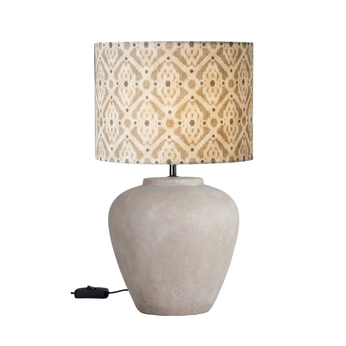 PR Home Lampada da tavolo Lilly; 50x35x50 cm (LxLxH); beige