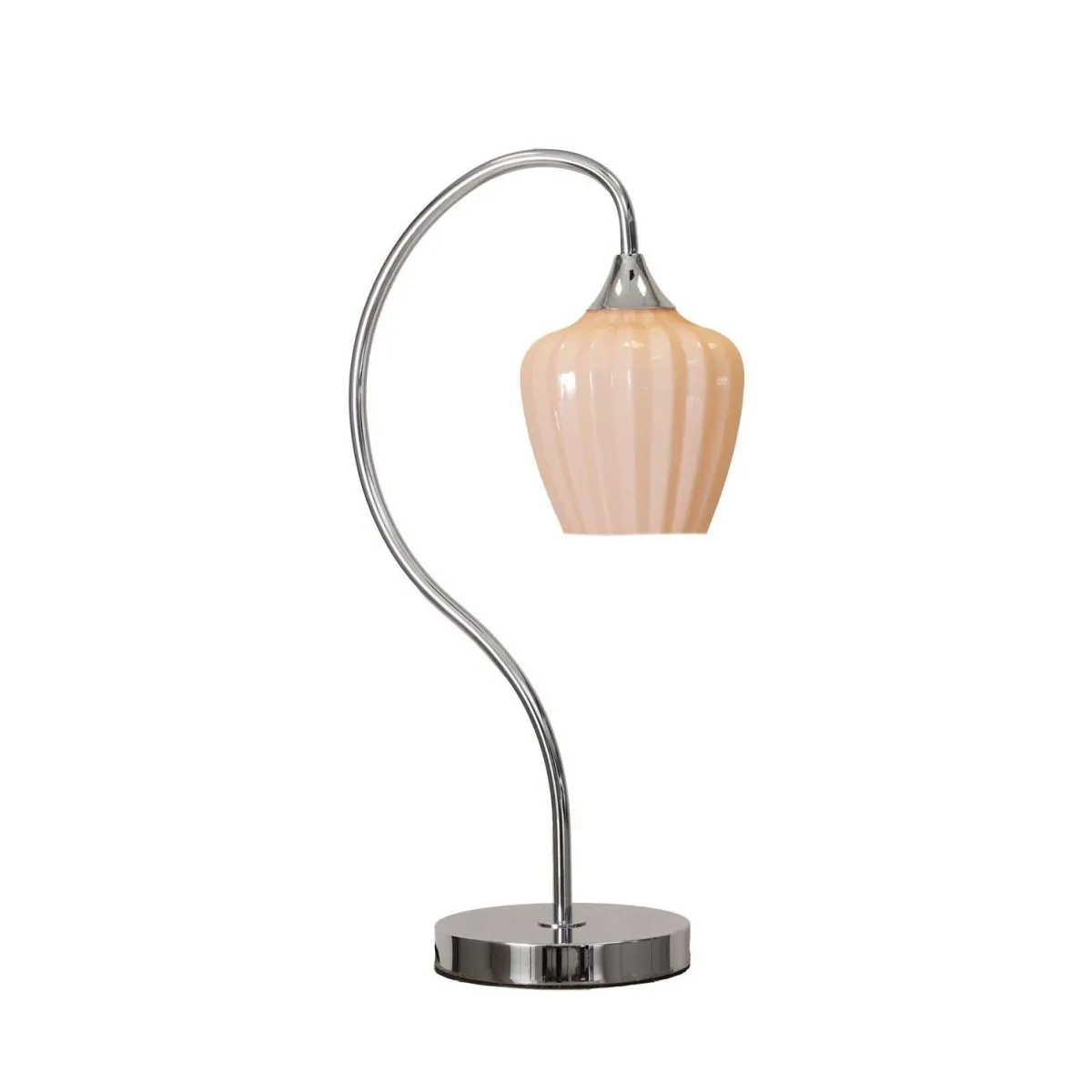 PR Home Lampada da tavolo Amalfi; 51x25x51 cm (LxLxH); arancione