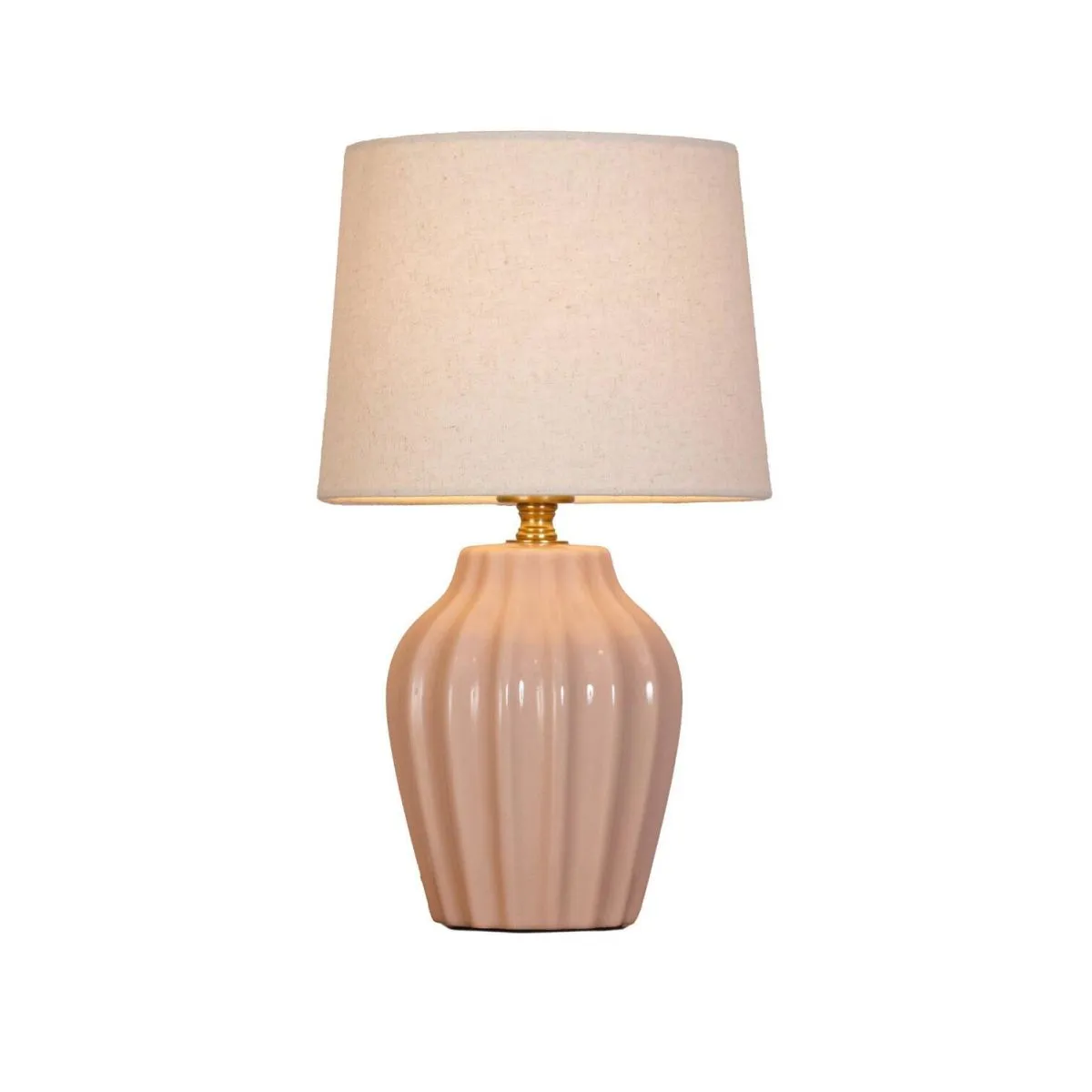 PR Home Lampada da tavolo Lyon; 32x18x32 cm (LxLxH); rosa