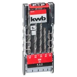 Set punte trapano muratura 5 pz 109140