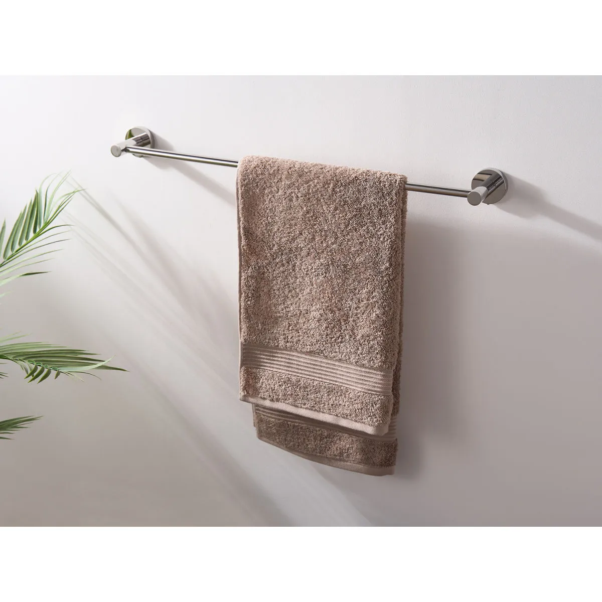 CORBY Porta asciugamani da bagno per hotel da parete Harrogate in acciaio lucidato; 7x60.3x5 cm (LxLxH); acciaio inox