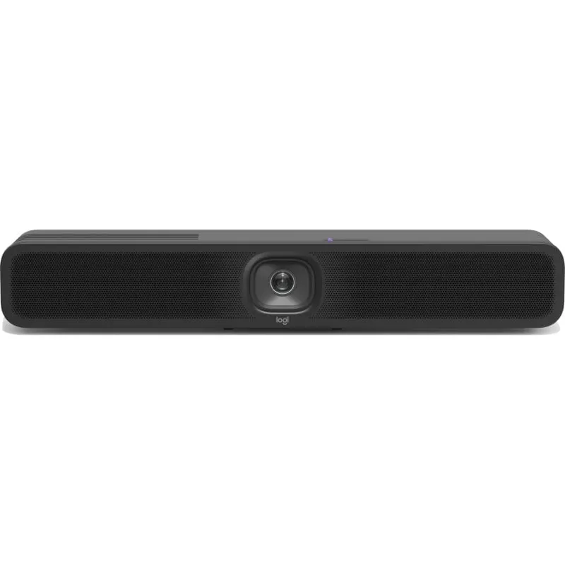 Logitech MeetUp 2 Videobar 4K Ultra HD Zoom 4X 6 Microfoni WiFi BT Grafite
