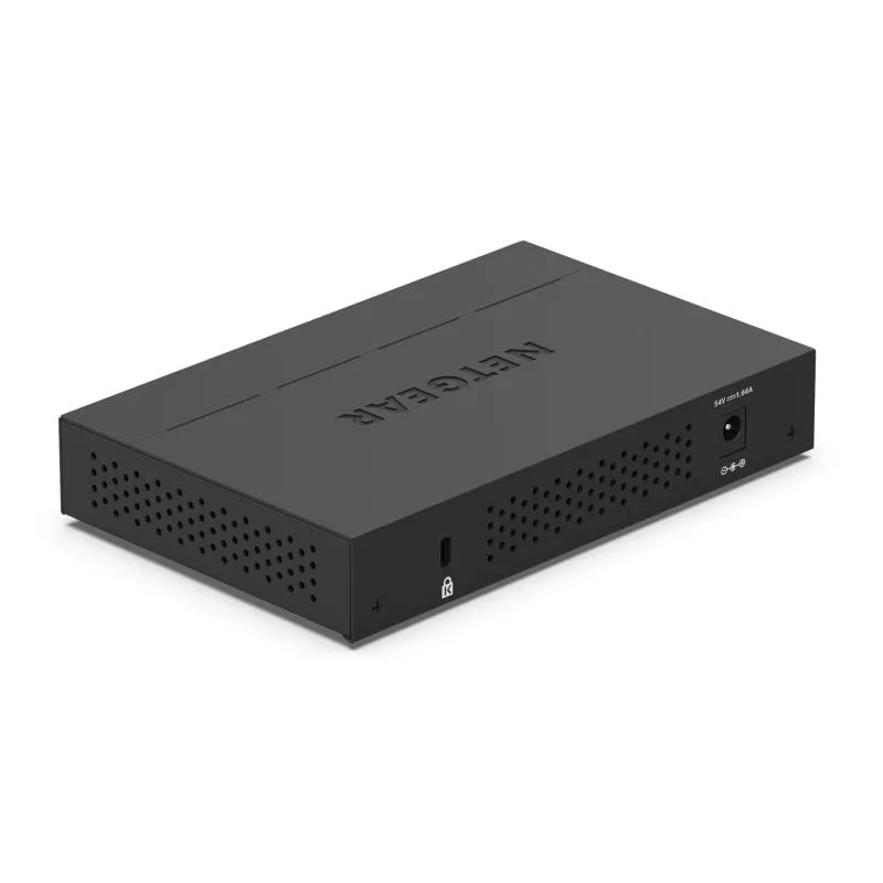 Switch Gigabit Netgear GS305PP a 5 porte con 4 PoE 83W non gestito per montaggio a parete