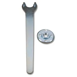 Chiave smerigliatrice dritta a due perni 35x5 mm con dado serraggio AGGRESSO FLEX Zincato 718500