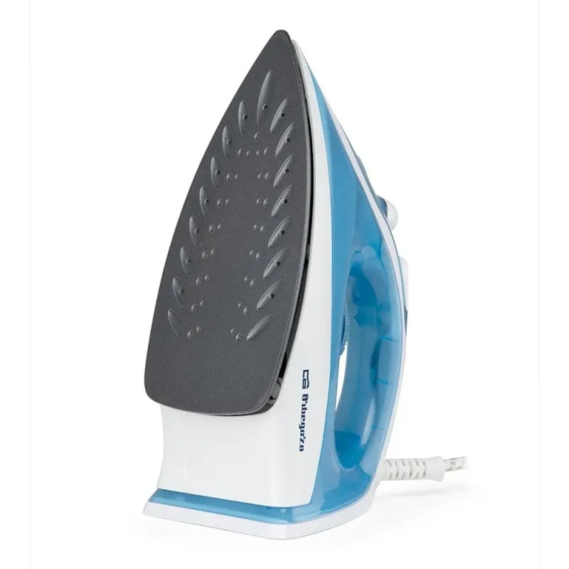Ferro da stiro Orbegozo SV 2025 2000W Piastra antiaderente Autopulente Bianco/Blu