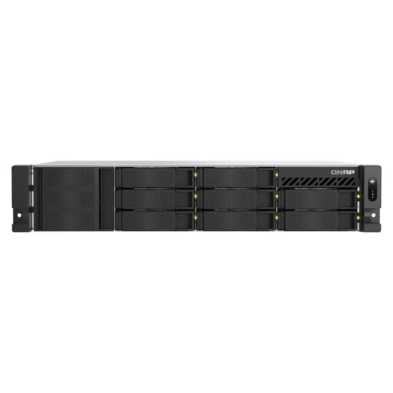 NAS rack 2U QNAP TS-855EU-8G Intel Atom C5125 8GB DDR4 8x SATA 2.5/3.5″ 2x M.2 QuTS hero