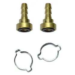 Coppia baionette maschio portagomma ( per tubi D. 6 × 11 mm ) 156020XSTN