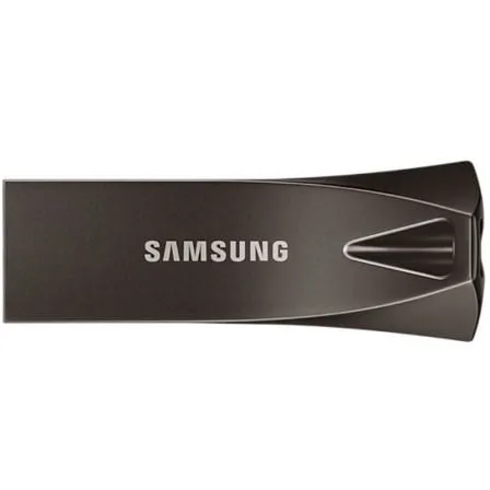 Unità flash USB 3.2 Gen1 Samsung Bar Plus da 512 GB, colore grigio titanio, resistente fino a 400 MB/s