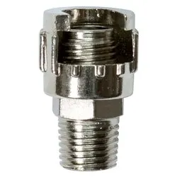 Raccordo F baionetta dado fresato ( filettato M 1/4" ) 156109XSTN