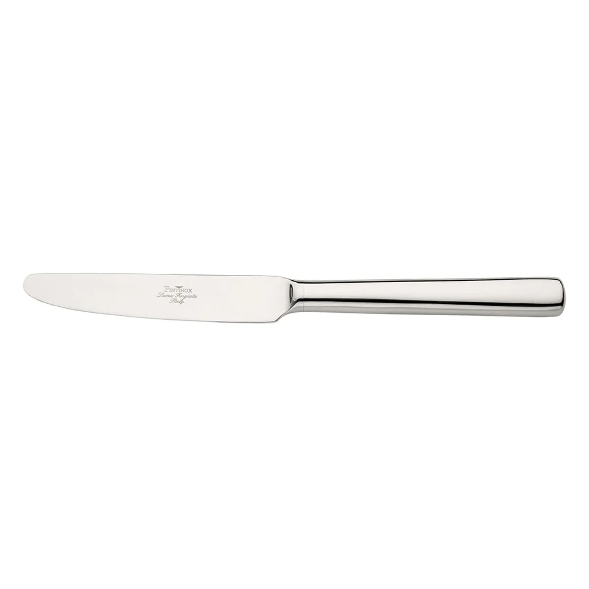 12x Pintinox Coltello da tavola manico cavo MILLENIUM; 23.8 cm (L); argento; 12 pz. / Pacco