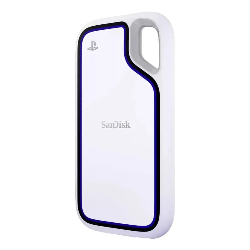 Sandisk 2 TB SSD USB-C 1000 MB/s Extreme Pro SDSSDE62P-2T00-G25 IP65 Bianco