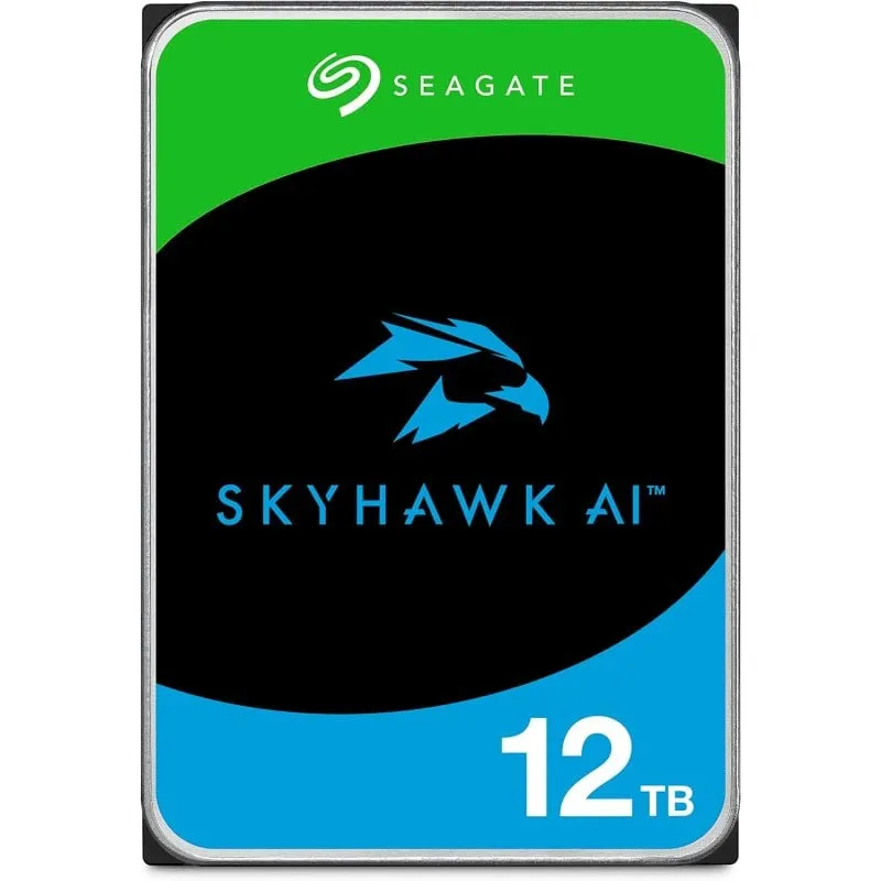 Seagate SkyHawk HDD da 12 TB, 7200 rpm, SATA III 260 MiB/s + ottimizzazione della sorveglianza