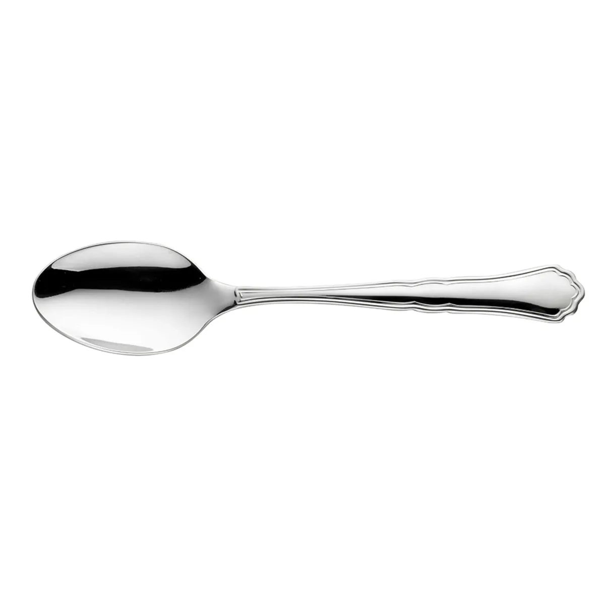 12x Pintinox Cucchiaino da caffè SETTECENTO; 14.6 cm (L); argento; 12 pz. / Pacco