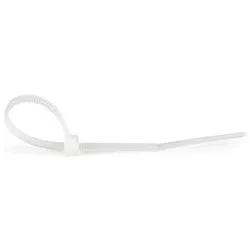 Set fascette cablaggio 100 pz (2x100mm) per serraggio cavi fino a 22 mm Nero CBMZT4N