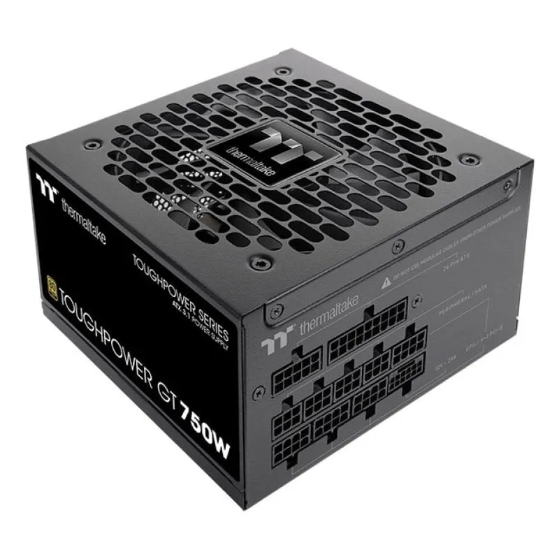 Alimentatore Thermaltake 750W 80+ Gold ATX 3.1 completamente modulare nero