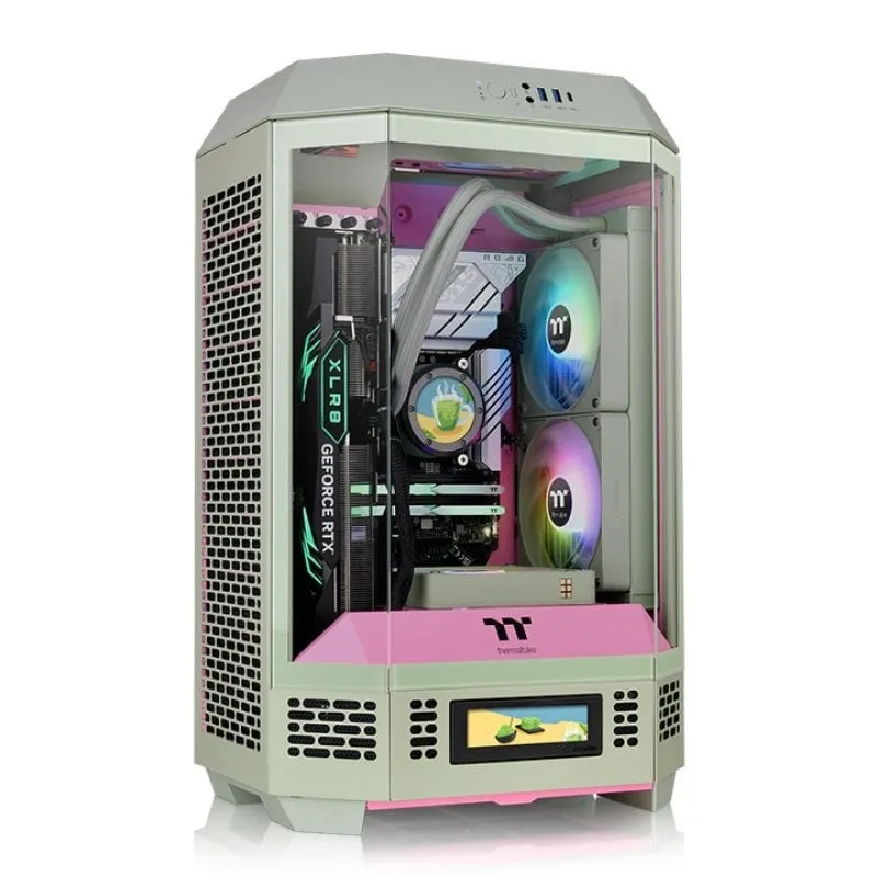 Thermaltake Micro ATX Tower Plum SPCC 4 slot di espansione senza alimentatore