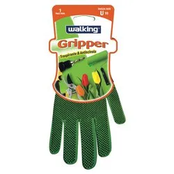 Guanti lavoro nylon (taglia unica ) GRIPPER Verde 014618