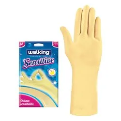Guanti lavoro lattice (taglia m ) SENSITIVE Ambra 010122