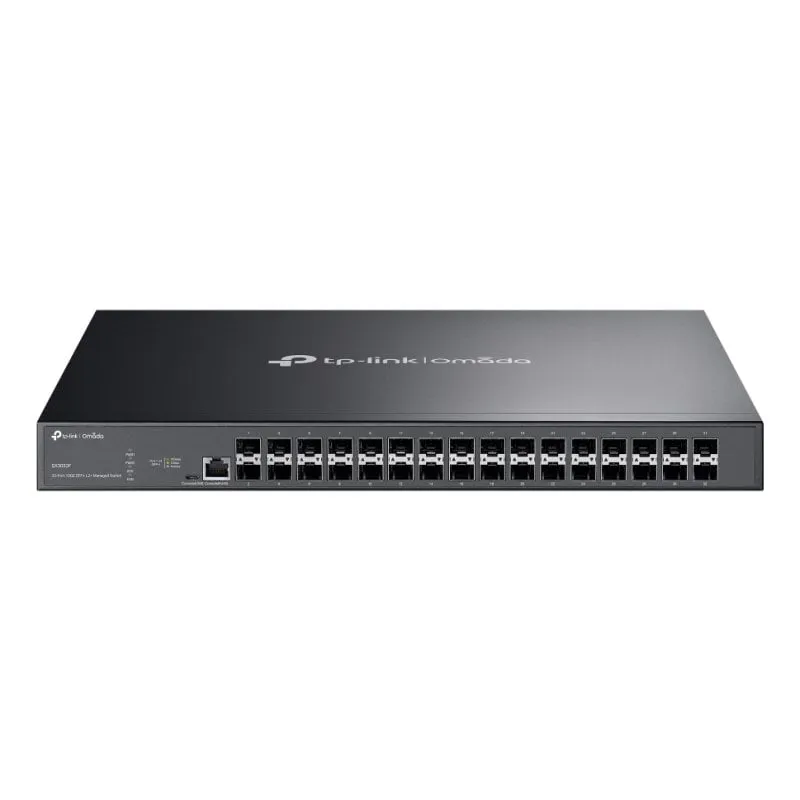 Switch TP-Link SX3032F 32 SFP+ 1 RJ-45 L2+ Rack di gestione Ridondanza Cloud