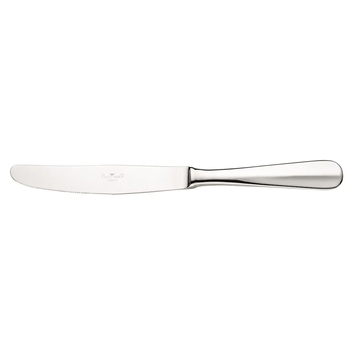 12x Pintinox Coltello da tavola Baguette; 24.1 cm (L); argento; 12 pz. / Pacco