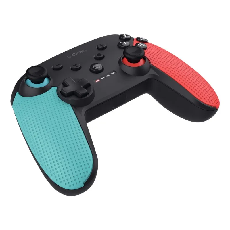 Controller Bluetooth Trust per Nintendo Switch, vibrazione, controlli di movimento, 15 pulsanti, durata della batteria di 15 ore
