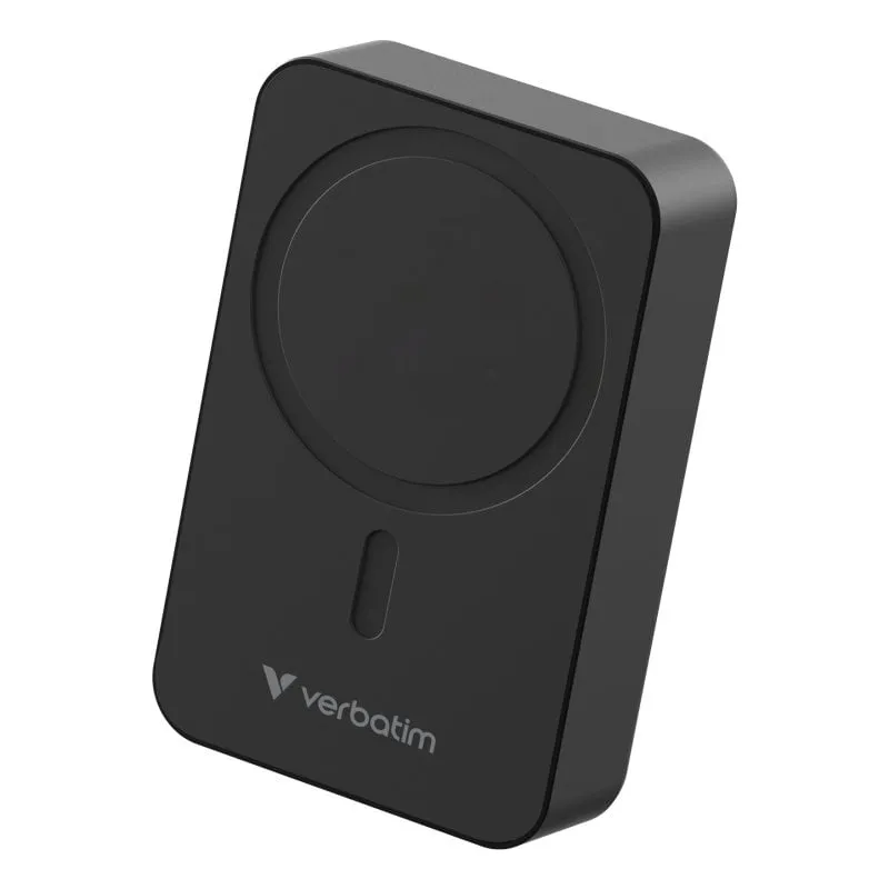 Power Bank Verbatim Charge″n″Go Essentials 20000mAh Quick Charge 3.0 50W MagSafe Wireless Nero