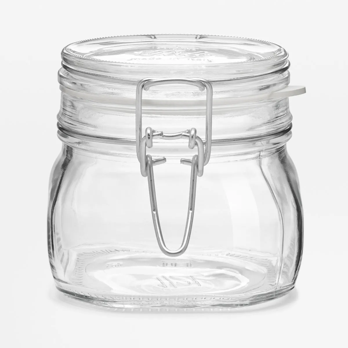 6x Bormioli Rocco Vasetto a chiusura ermetica Fido Terrina; 500 ml, 10.6x9.8 cm (ØxH); trasparente; rotonda; 6 pz. / Pacco